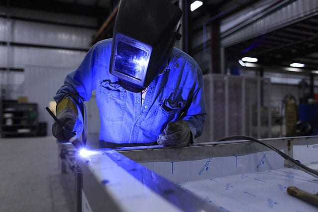 Our certified welders get repairs done right the first time.